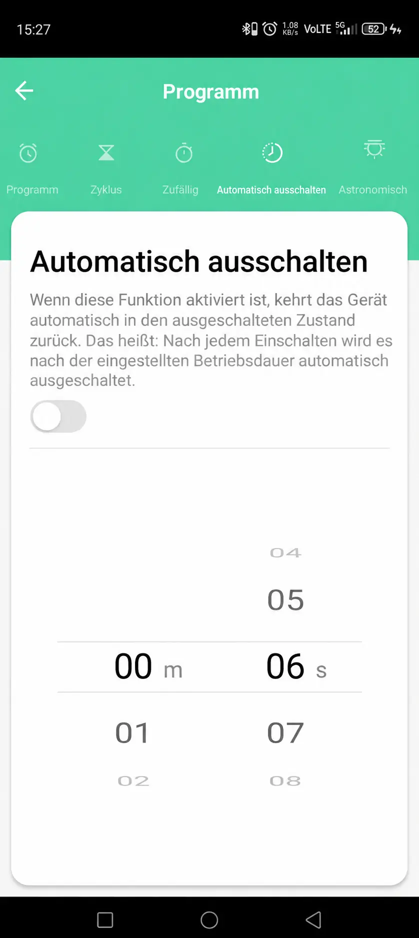 GEYER Smart auto-off