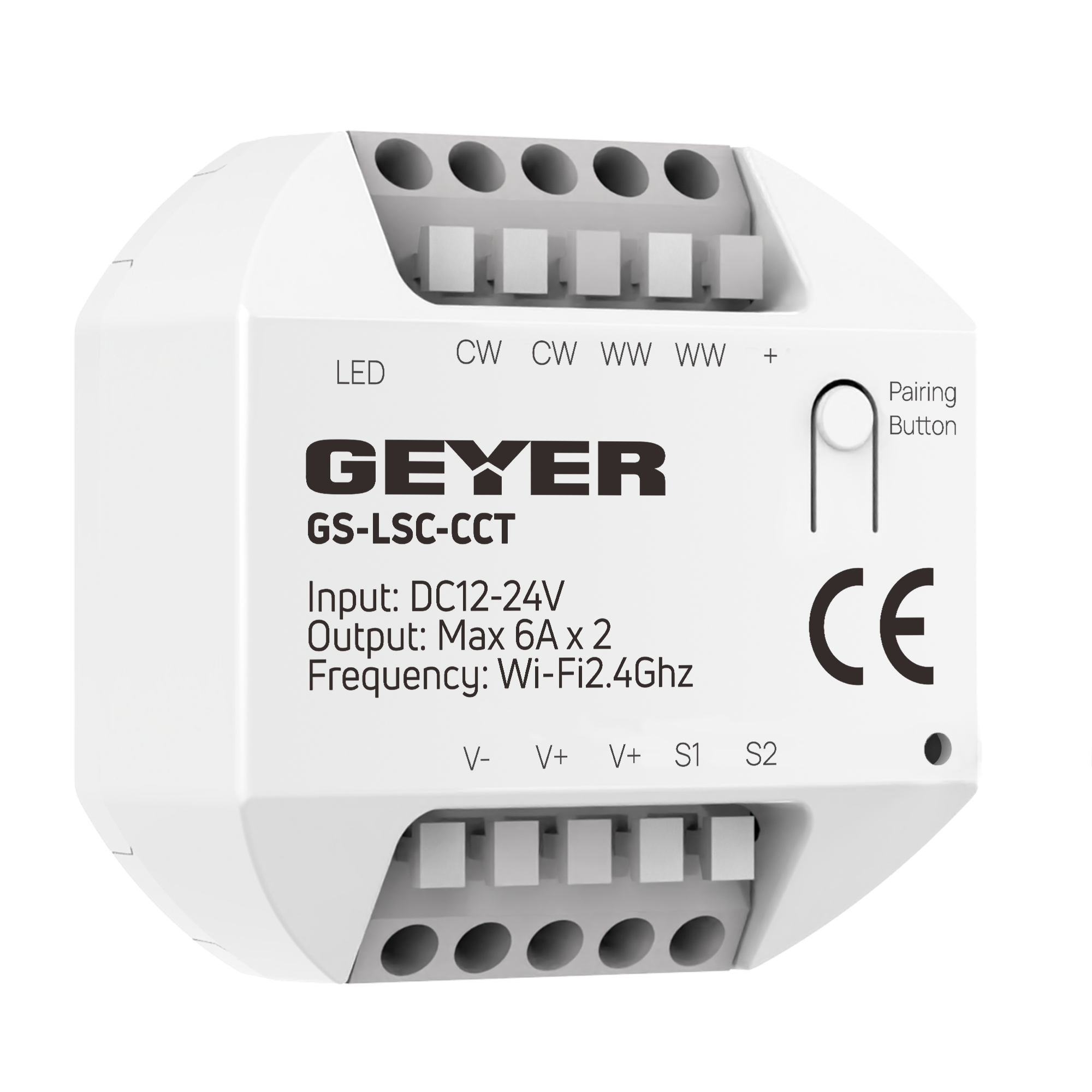 Module ελέγχου ταινίας LED CCT Wi‑Fi GEYER GS-LSC-CCT