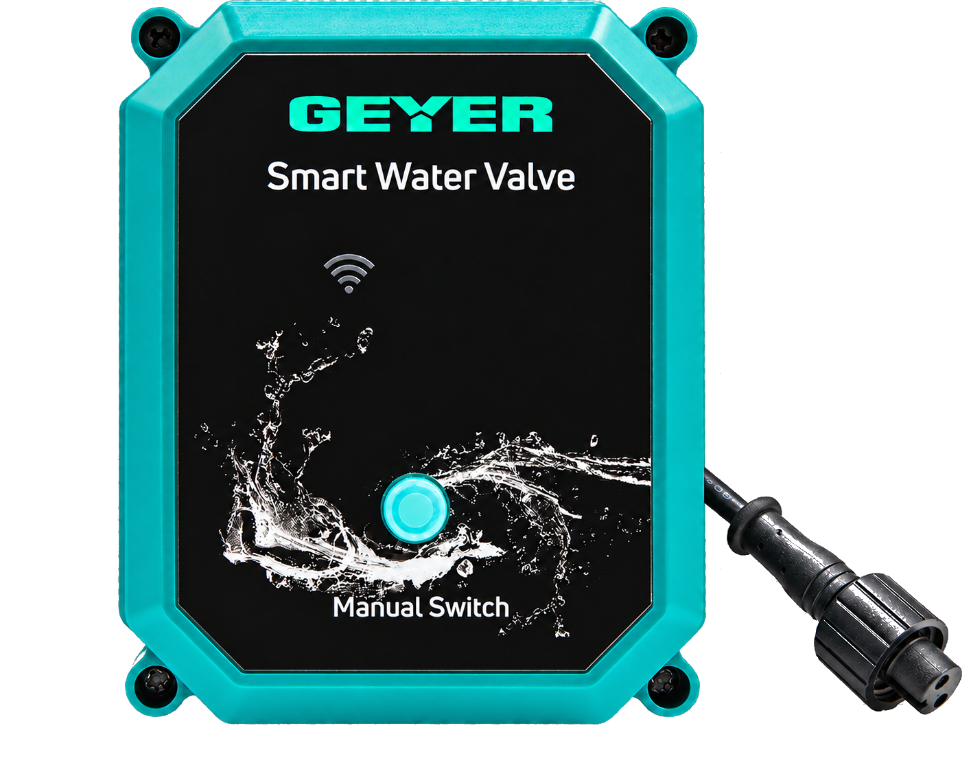 GEYER GS-V02 smart Wi-Fi water valve front view